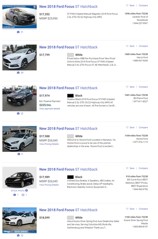 Illustration for article titled You Can Get An Awesome Deal On A Ford ST Or RS Right Now Before They're Gone